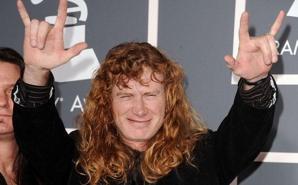Dave Mustaine bei den GRAMMY Awards am 13.2.2011
