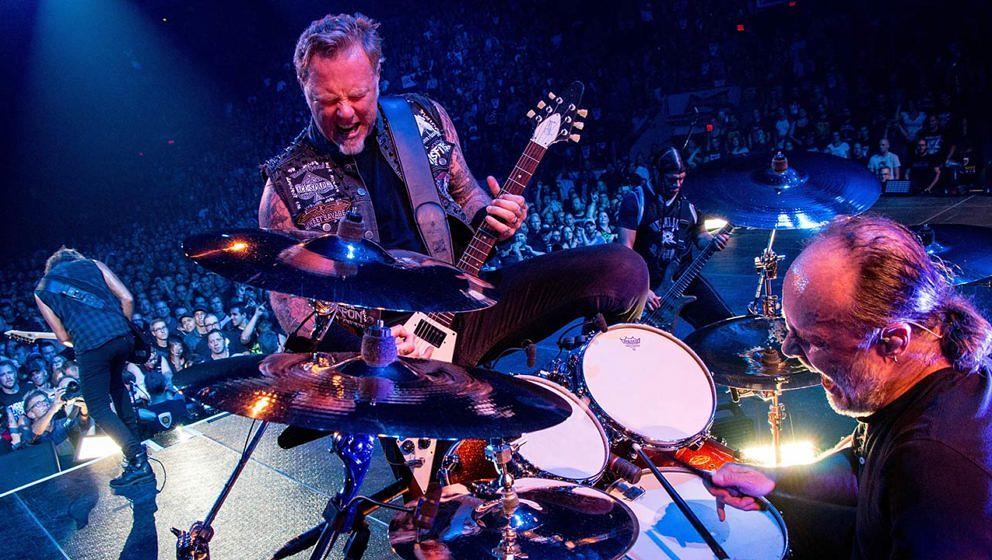 Metallica (v.l.): Kirk Hammett, James Hetfield, Rob Trujillo und Lars Ulrich