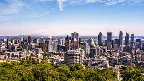 Montreal downtown