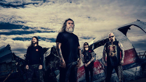Die letzte Slayer-Besetzung: Paul Bostaph, Tom Araya, Gary Holt und Kerry King (v.l.)