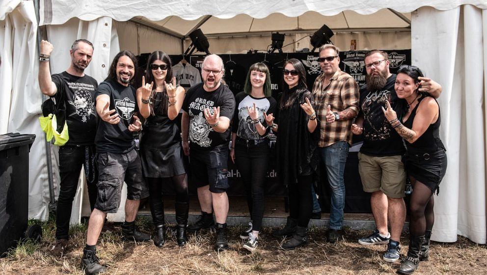 Team METAL HAMMER beim Wacken Open Air