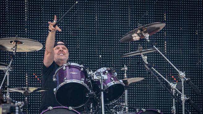 Lars Ulrich beim Metallica-Konzert am 13. Juli 2019 in Trondheim