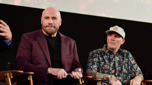 John Travolta und Fred Durst bei der Premiere von ‘The Fanatic’ in Hollywood am 22.8.2019