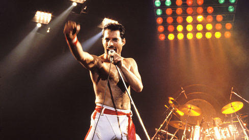 Freddie Mercury, Queen, 1982 in Oakland, Kalifornien