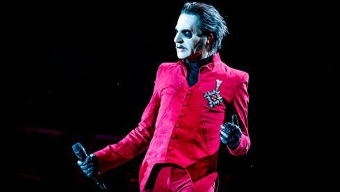 Ghost-Frontmann Tobias Forge aka Cardinal Copia bei Heavy Montreal im Parc Jean-Drapeau am 27. Juli 2019