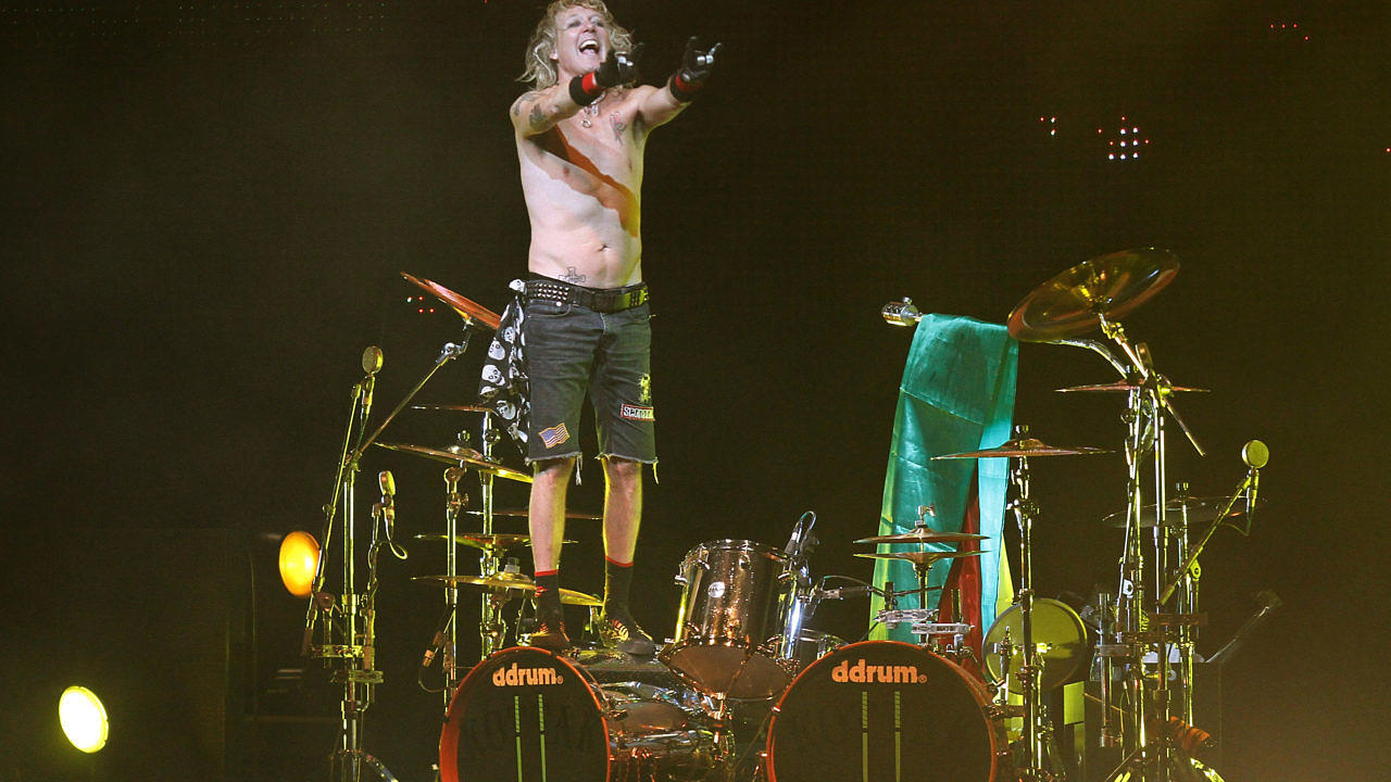 James Kottak 2010 mit Scorpions in La Paz, Bolivien