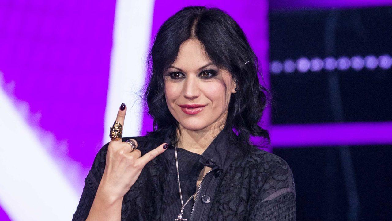 Lacuna Coil-Frontfrau Cristina Scabbia beim 'The Voice Of Italy'-Finale 2018 in Mailand