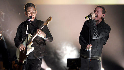 Linkin Park live 2012 bei den Video Game Awards in Culver City,CA