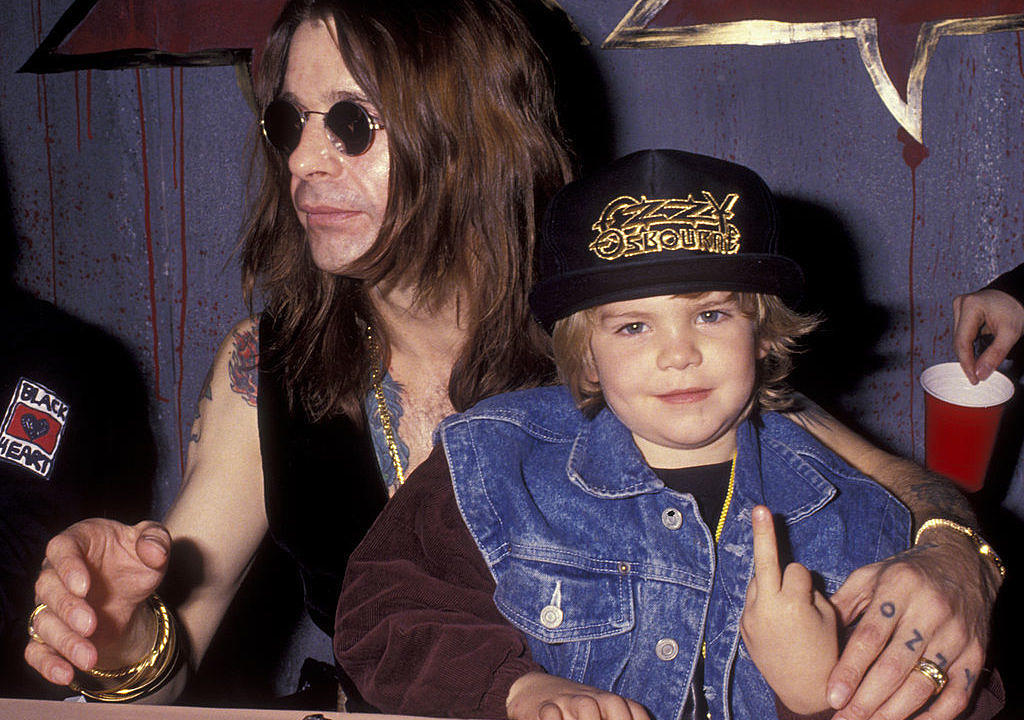 Vaterpflichten: Ozzy mit Sohnemann Jack Osbourne