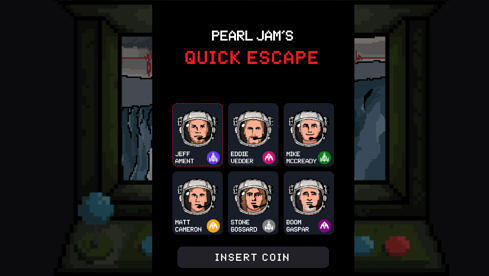 Pearl Jam haben für ihre Fans ein eigenes Videospiel gelauncht