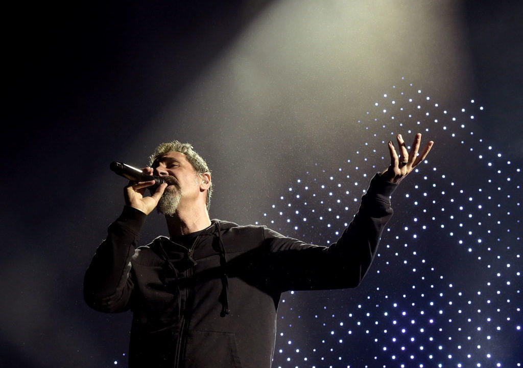 Serj Tankian im Glen Helen Amphitheater am 13. Oktober 2018 in San Bernardino, Kalifornien