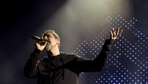 Serj Tankian im Glen Helen Amphitheater am 13. Oktober 2018 in San Bernardino, Kalifornien