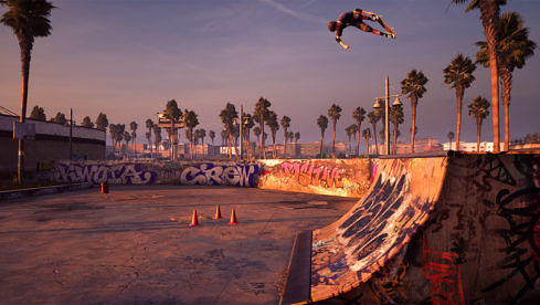 Screenshot aus „Tony Hawk's Pro Skater 1 + 2“