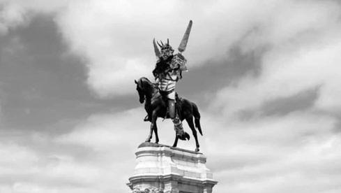 So könnte die Statue des 2014 verstorbenen Gwar-Frontmanns Oderus Urungus aussehen