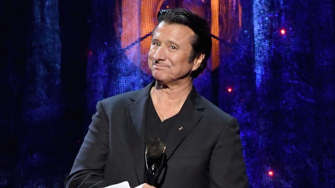 Ex-Journey-Sänger Steve Perry bei der Rock'n'Roll Hall Of Fame-Einführungszeremonie 2017