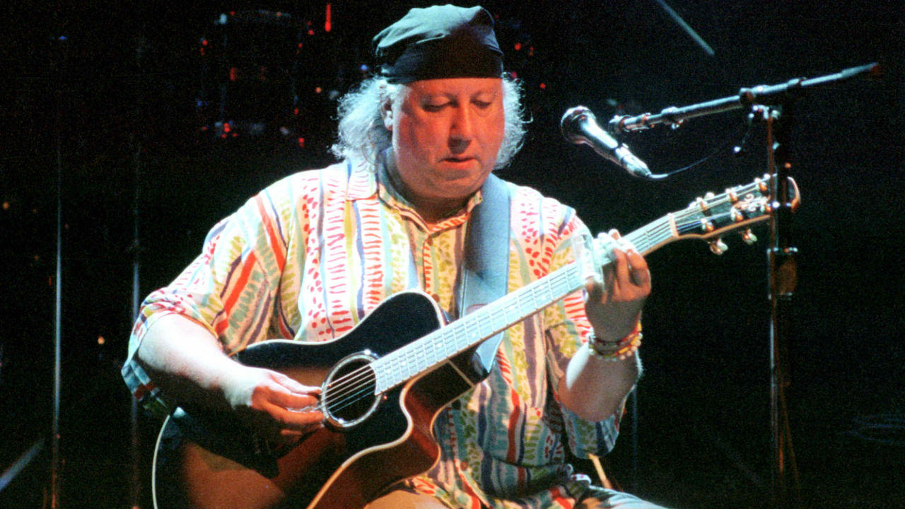 Ex-Fleetwood Mac-Gitarrist Peter Green beim Gig 2002 im Fillmore Auditorium in San Francisco