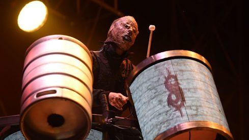 Perkussionist von Slipknot beim Nova Rock Festival 2019, am 13. Juni 2019 in Nickelsdorf