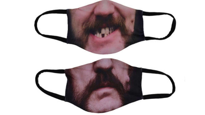 Eine ikonischere Gesichtsmaske als jene mit Lemmy-Mund gibt es im Grunde nicht, oder?