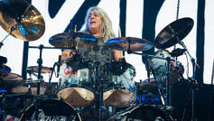 Ex-Motörhead-Drummer Mikkey Dee mit Scorpions in der AccorHotels Arena am 26. Juni 2018 in Paris