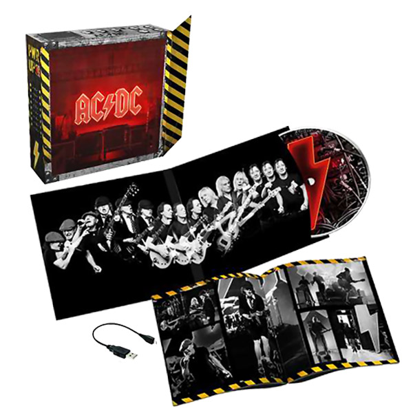 AC/DC POWER UP Limited Box + 24 Ausgaben METAL HAMMER zum Sparpreis