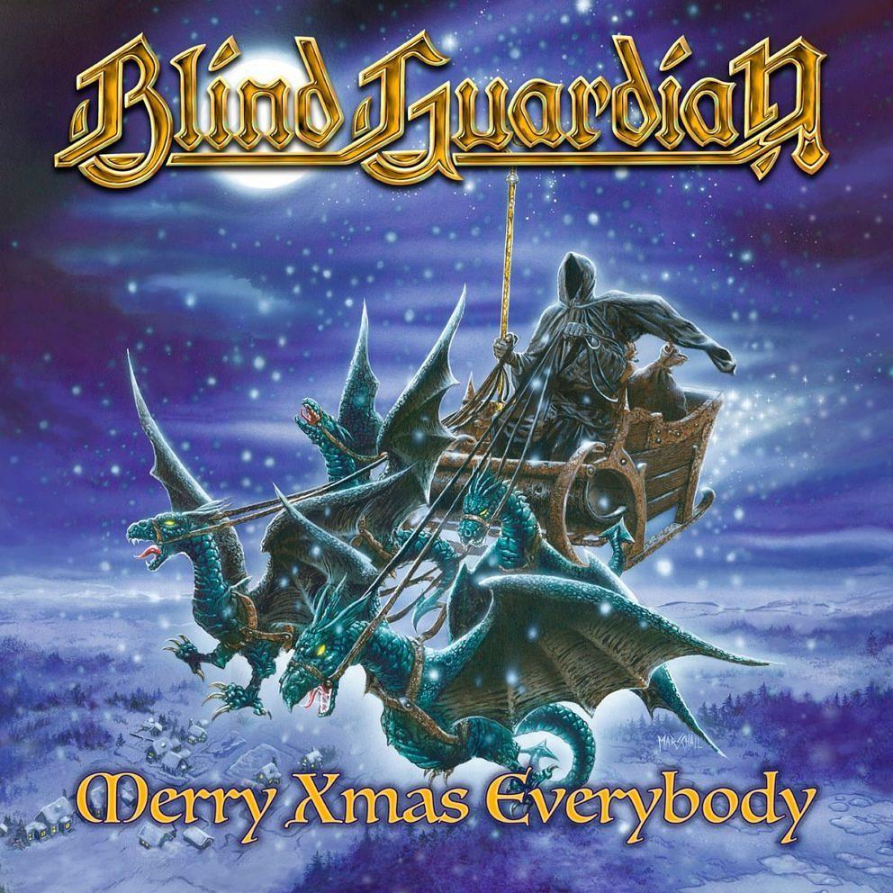 Das Cover zur neuen Blind Guardian Single ‘Merry Xmas Everybody’