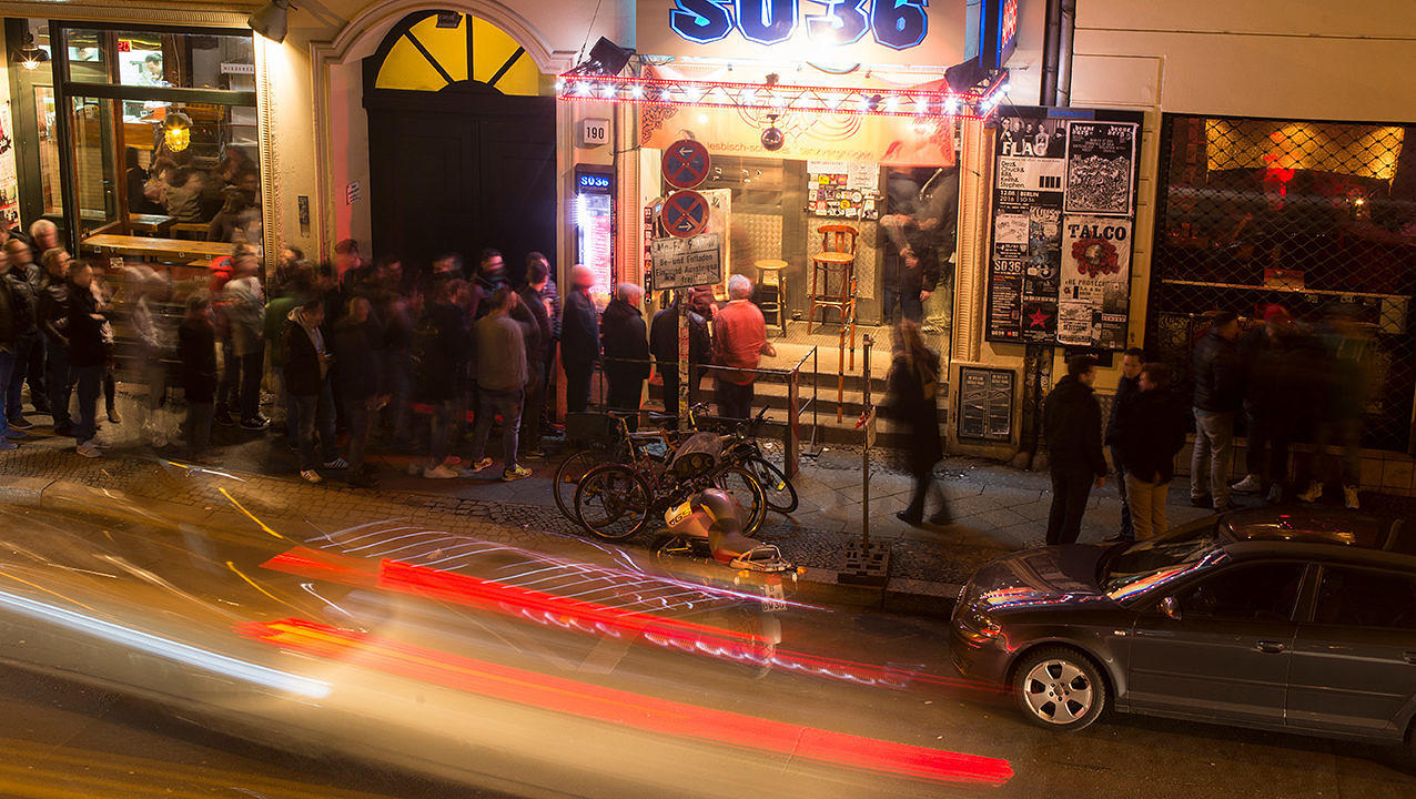 Berliner Szene-Institution seit
Ende der Siebziger Jahre: SO36