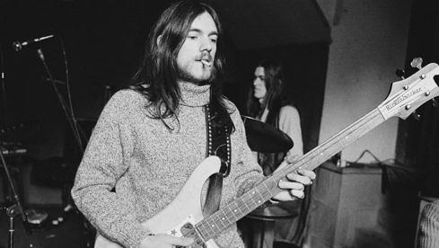 Lemmy mit Hawkwind, 1974.