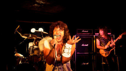 Manowar in Chicago, Illinois, am 21. Juli 1982