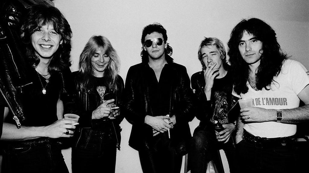 Die KILLERS-Besetzung: Clive Burr, Dave Murray, Paul Di'Anno, Adrian Smith und Steve Harris.