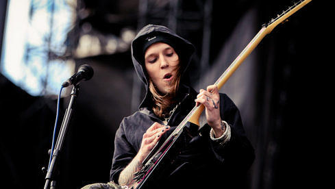 Alexi Laiho mit Children Of Bodom live, 09.07.2014, Wien