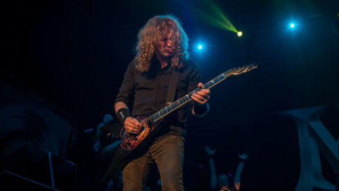 Dave Mustaine mit Megadeth - Messe Freiburg 2018