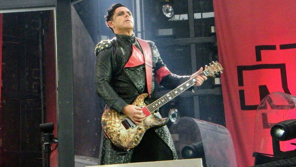 Richard Kruspe mit Rammstein