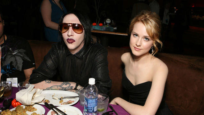 Marilyn Manson und Evan Rachel Wood
