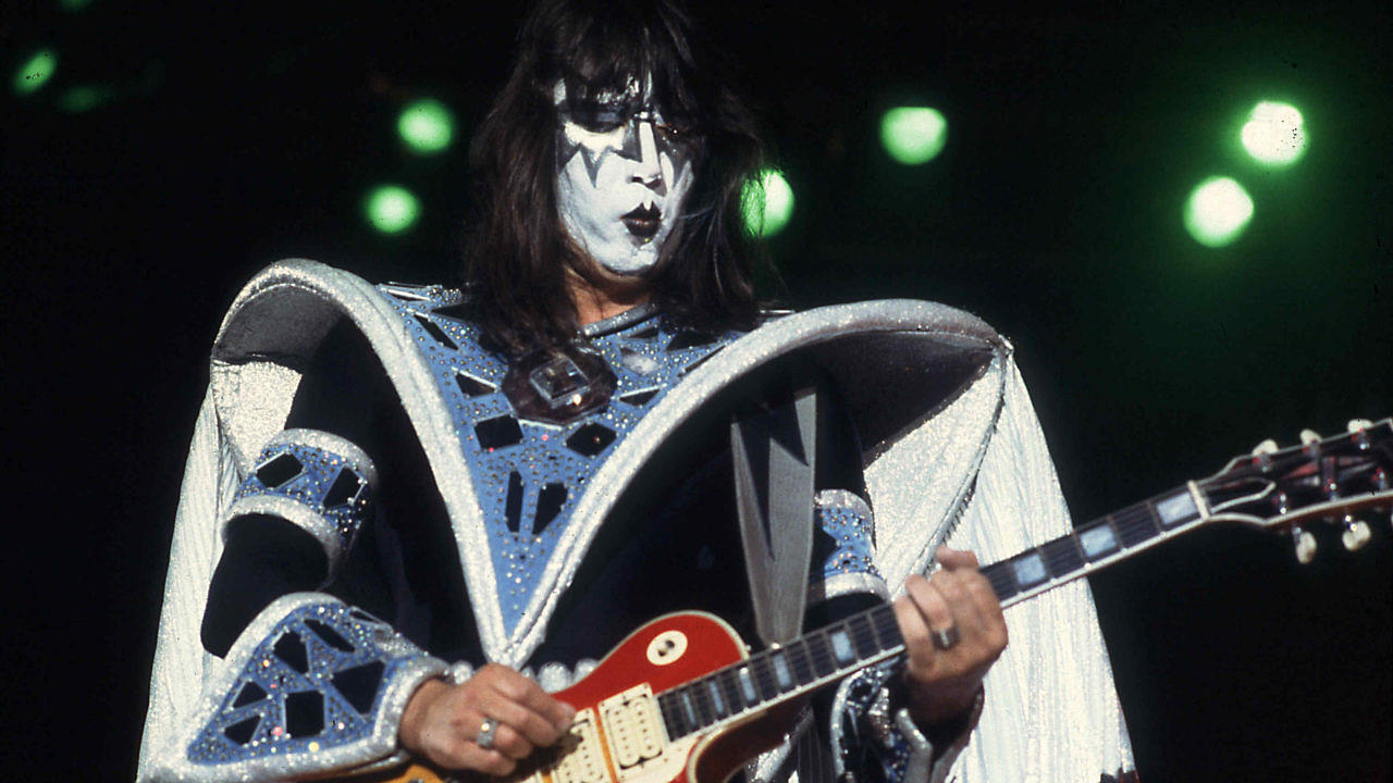 Ace Frehley bei einer Kiss-Show am 22. September 1979 in Chicago