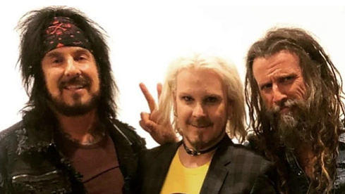 Nikki Sixx, John 5, Rob Zombie (v.l.) sind zusammen mit Tommy Clufetos die L.A. Rats