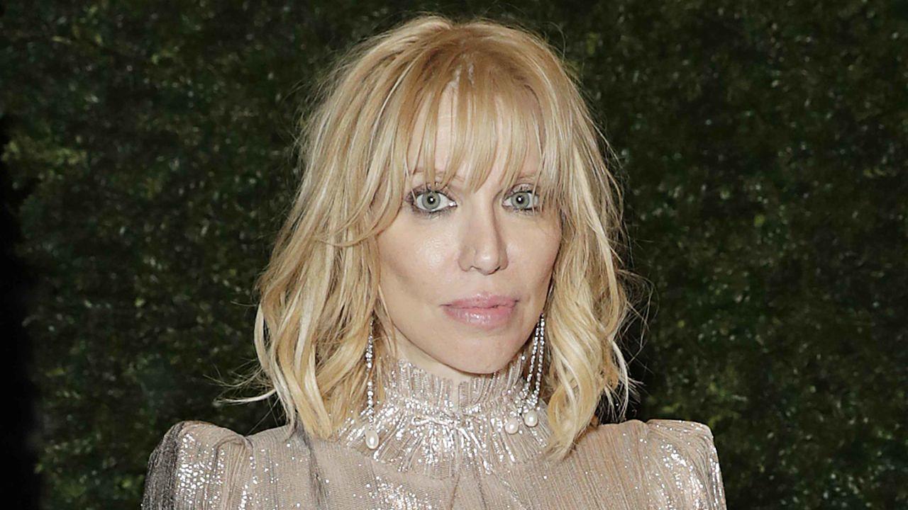 Courtney Love bei einer BAFTA-Party am 1. Februar 2020 in London, England