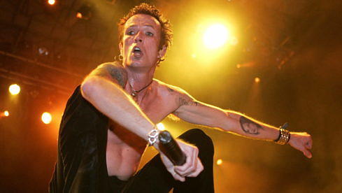 Scott Weiland bei einer Velvet Revolver-Show in Atlantic City