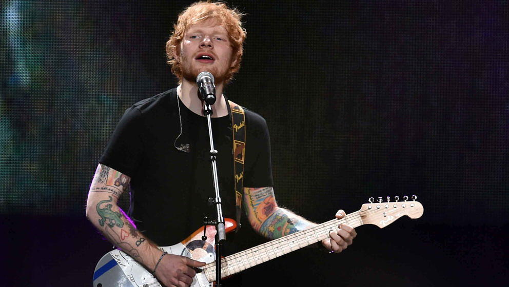 Ed Sheeran bei einem Auftritt im Dezember 2014 in Los Angeles