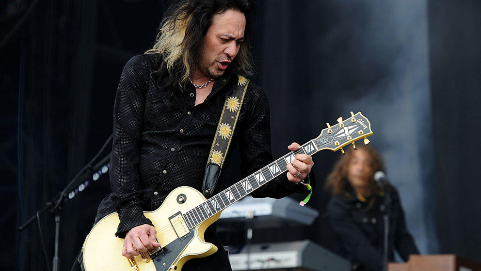 Download Festival 2010, Castle Donington, Britain - 13 Jun 2010, Cinderella - Jeff Labar (Photo by Brian Rasic/Getty Images)