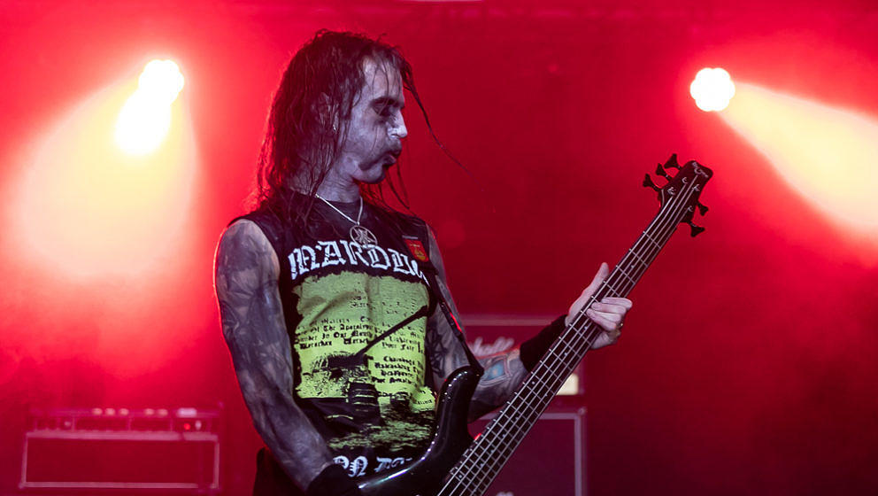 Joel Lindholm mit Marduk beim Alcatraz Festival 2021