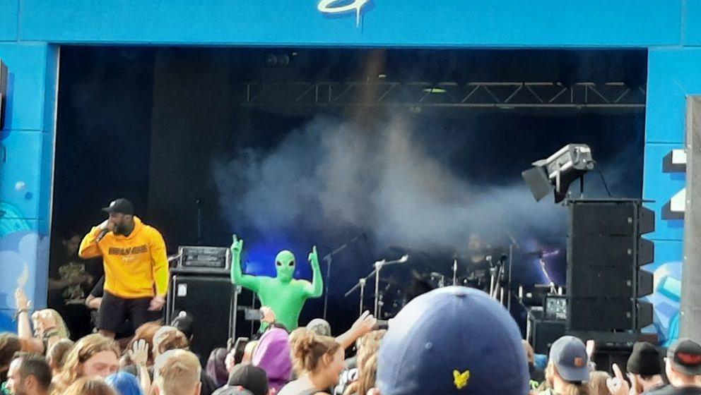 ... mit Gast (nicht aus Portugal)