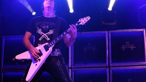 Herman Frank im Huxleys Neue Welt am 21. Oktober 2014 in Berlin