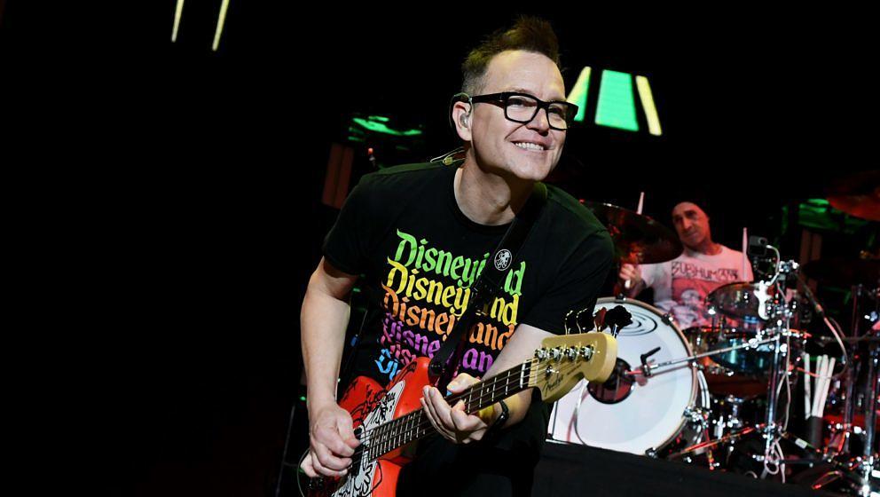 Mark Hoppus mit Blink-182 am 18. Januar 2020 in Inglewood