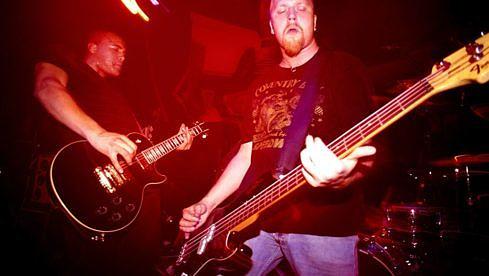 Alex Hellid und Jörgen Sandström mit Entombed