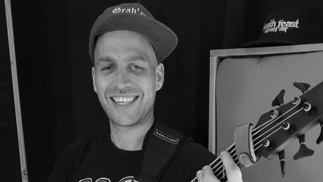Stillbirth-Bassist Dominik 'Pumpa' König