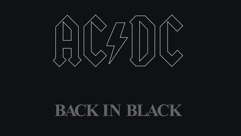 BACK IN BLACK von AC/DC