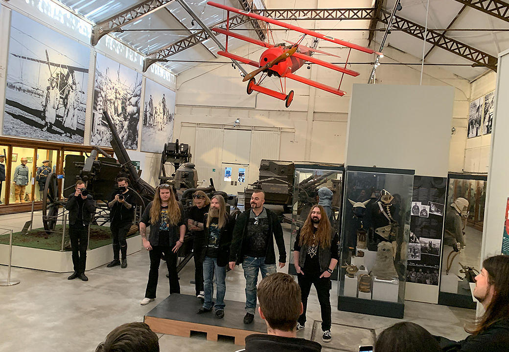 Sabaton 2021 im belgischen Musée Royal de l’Armée