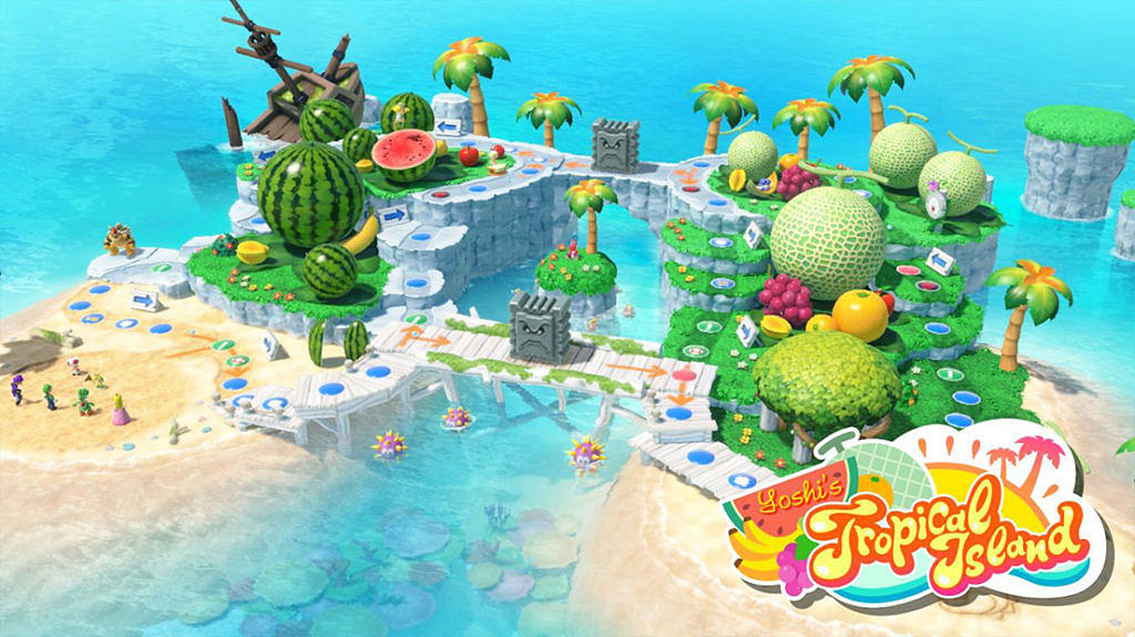 Mario Party Superstars - Yoshi's Tropical Island