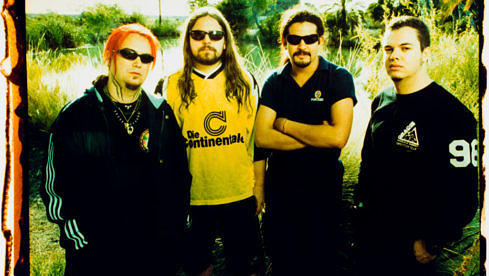 Sepultura, 1996: Max Cavalera, Andreas Kisser, Paulo Xisto Pinto Jr, Igor Cavalera