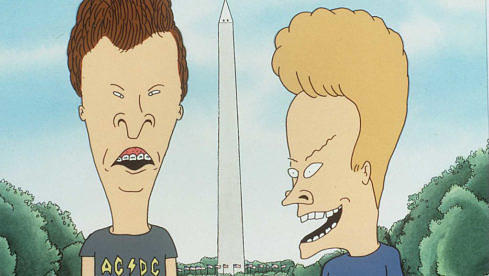 Beavis (r.) und Butt-Head 1997